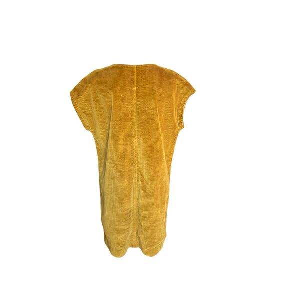 Madewell Corduroy Side-Button Shift Dress- Size Small - Picture 7 of 12